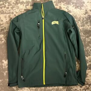 Knights Apparel Men's Fleece Lined University of Oregon Ducks Jacket Medium